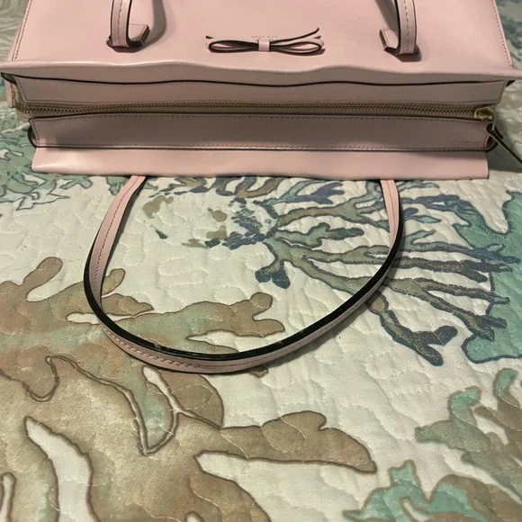 Kate Spade Pink Tote Versatile Design - Picture 3 of 6